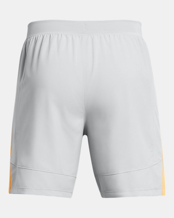 Men's UA Launch 2-in-1 7" Shorts in Gray image number 6